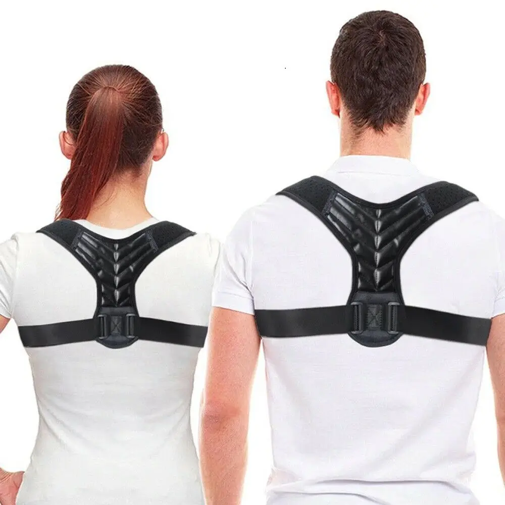 Posture Corrector Back Support Brace Support Belt Adjustable Back Posture Correction Spine Shoulder Straightener for Women Men