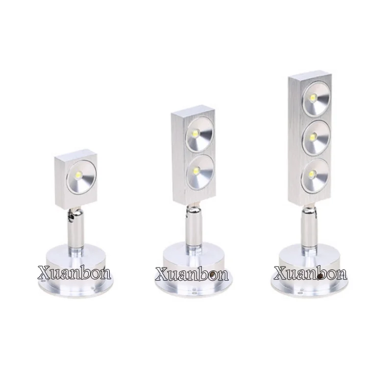 

LED Dimmable 1W 2W 3W Adjustable spotlights Showcase Light For Exhibition Display Led Mini Spot Jewelry Display AC85-265V DC12V