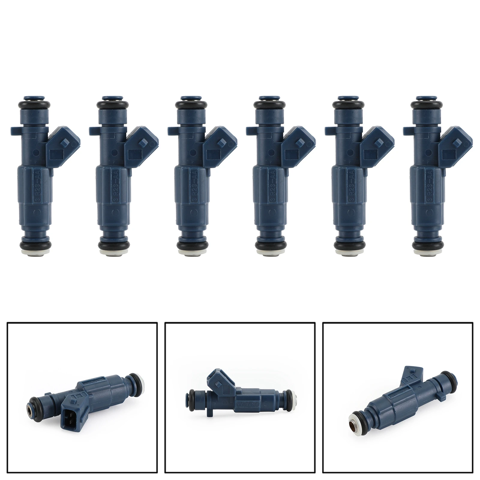 Artudatech 6pcs Fuel Injectors Fit For Ford BA BF Falcon XT Fairlaine XR6 Territory 0280156123 Car Accessories