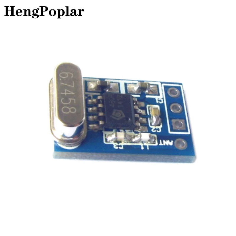 Imagem -03 - Módulo Transmissor Receptor sem Fio Oscilador de Cristal Ask Oem Syn115 Syn480r Board 13.560 6.7458 433m 50 Pcs