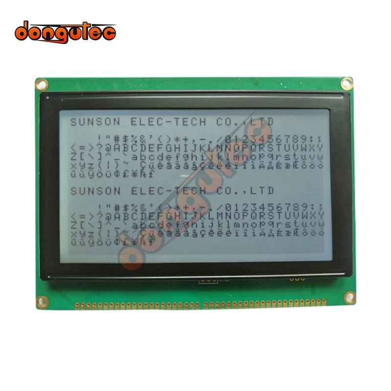 5.1 inch 240X128 Graphic Dot LCM 21P 22pin 8080 parallel Interface RA6963 Controller  Grey FSTN 240128 LCD display