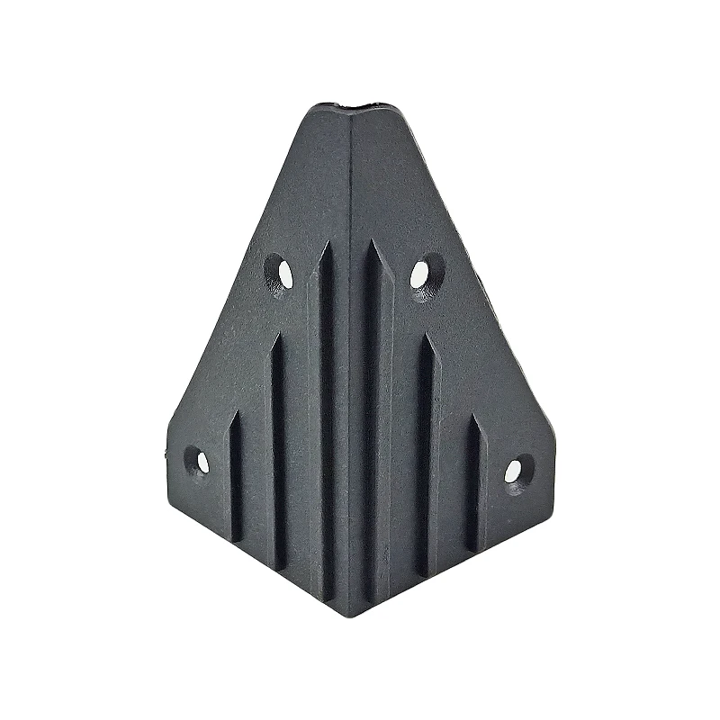 GHXAMP Spaeker منصات الصوت المضادة للتصادم حماية الزاوية البلاستيك التفاف زاوية للناطقين مربع منصات منع ارتداء أجزاء DIY 8 قطعة