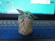 Baby Yoda 8cm Toy Statue #4