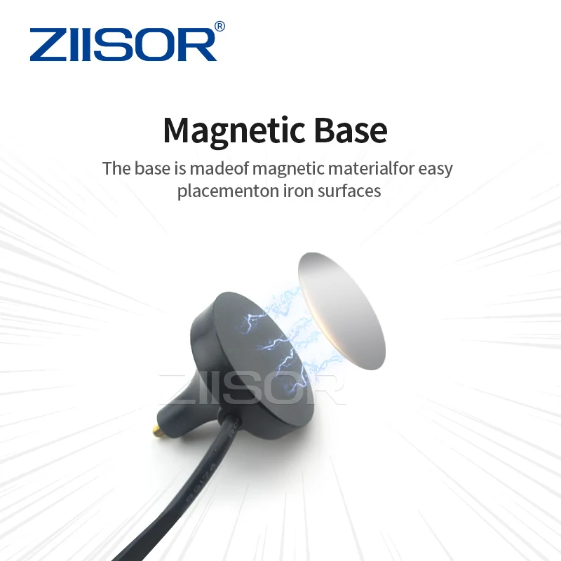 Antena routera 2.4GHz Wifi Omni 2.4G antena modemowa z podstawą magnetyczną SMA męski WLAN DTU wzmacniacz antena Antena G2400-3 — zdjęcie 5