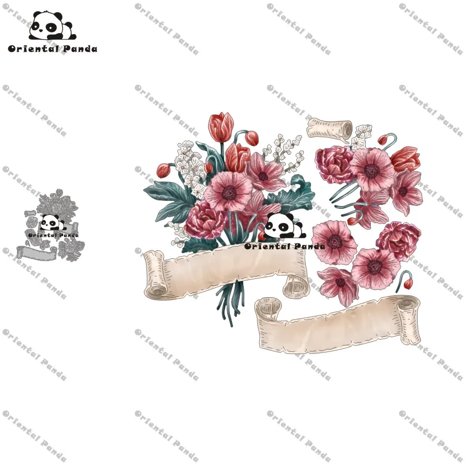 New Dies 2020 Flowers blessing Metal Cutting Dies diy Dies photo album cutting dies Scrapbooking Stencil Die Cut Card Making