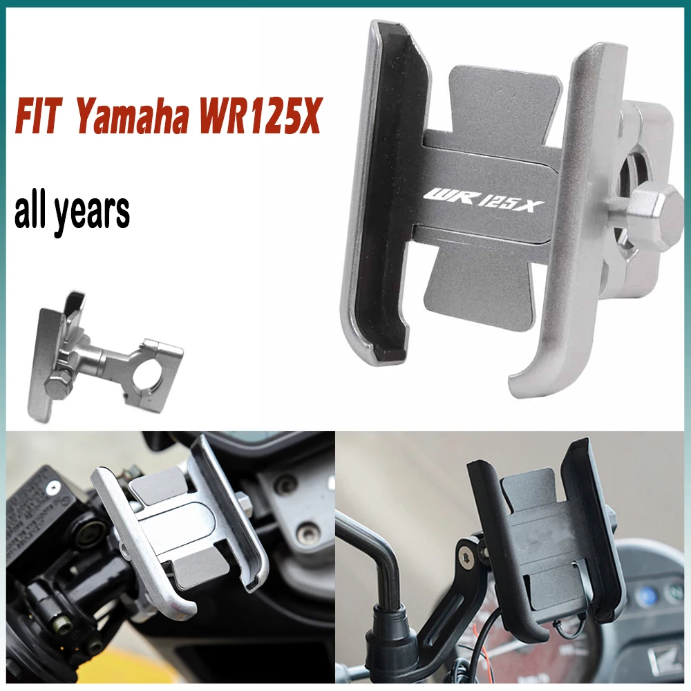 

For Yamaha WR125X Handlebar Mobile Phone Holder GPS stand bracket Motorcycle accessories