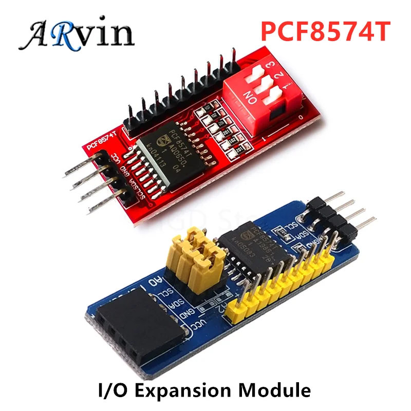 PCF8574 PCF8574T I/O For I2C IIC Port Interface Support Cascading Extended Module For Arduino Expansion Board High Low Level