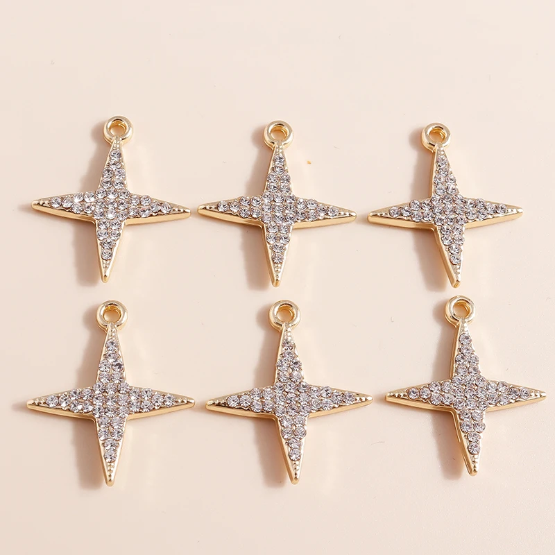 4pcs Antique Silver Evil Eye Charms for Jewellery Making