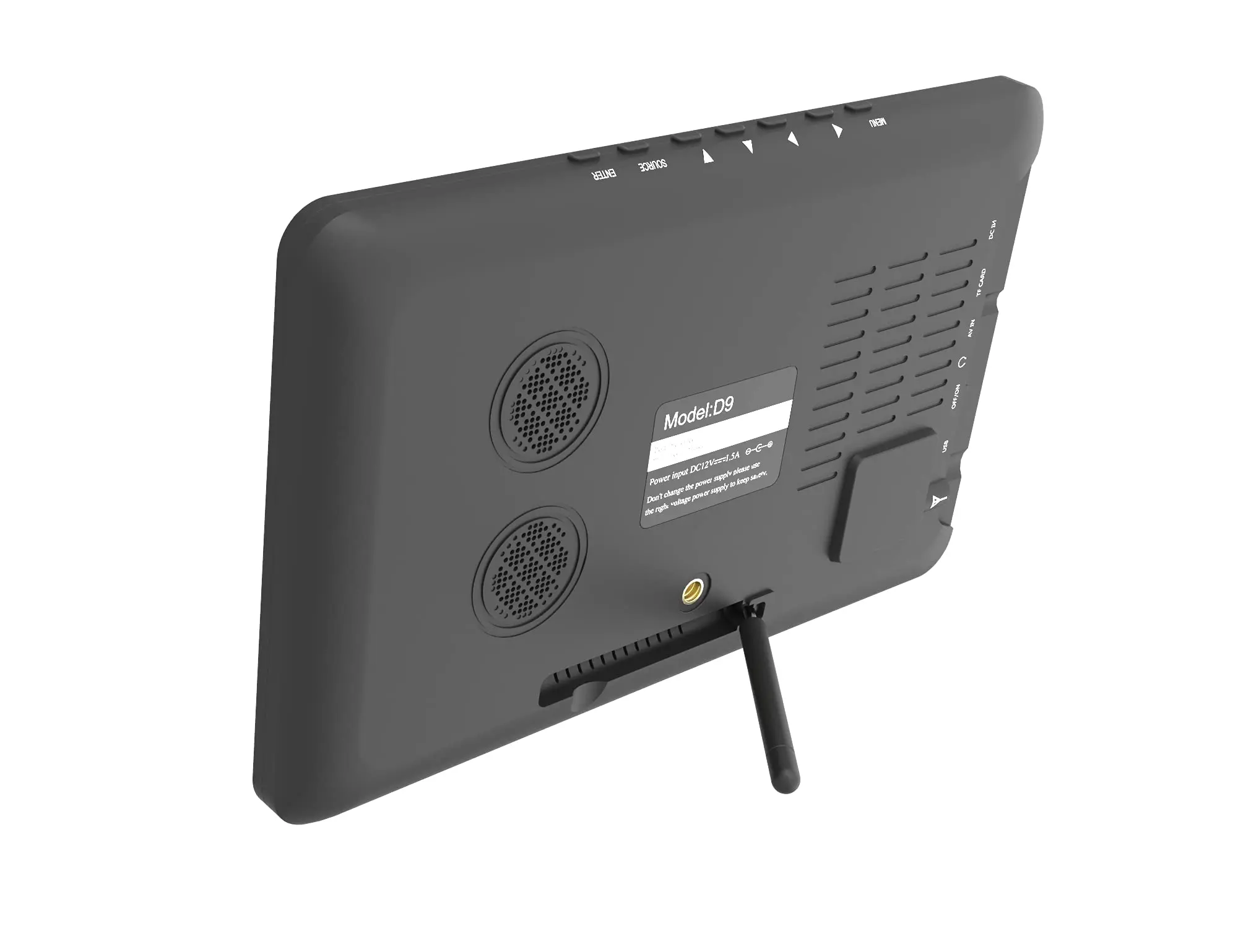 9 Polegada portátil pequeno digital atsc tft hd tela freeview led tv para o carro, caravana, acampamento, ao ar livre ou cozinha