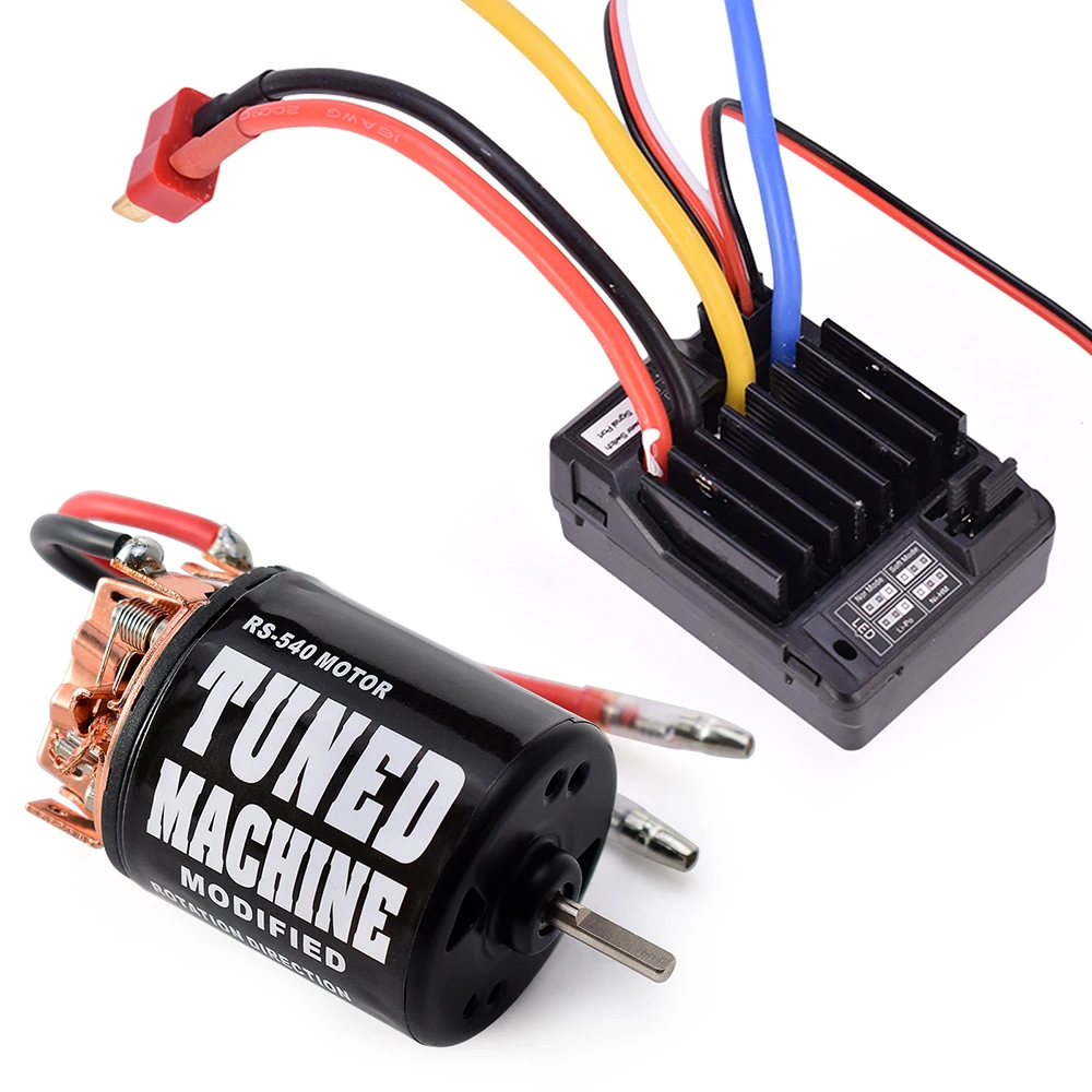 AUSTAR D60A szczotkowane ESC 60A 2-3S LiPo elektryczny regulator prędkości dla 1/10th RC samochodów turystycznych wózki Off-road samochodów ciężarowych jeździk skalny