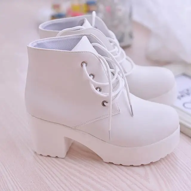 Anime kuroshitsuji Ciel Phantomhive Cosplay buty sznurowane wysokie obcasy Cosplay buty Boot dla kobiet/mężczyzn biały i czarny rozmiar 35-45