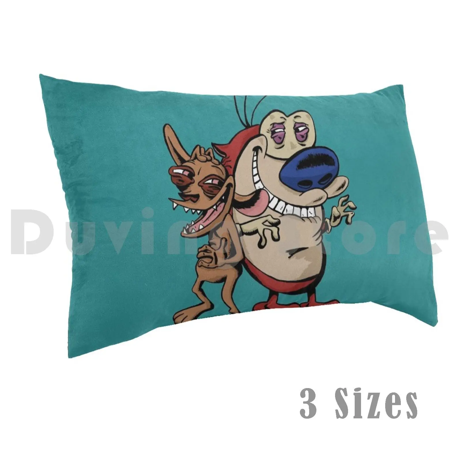 Ren And StimpyPillow case Ren And Stimpy 90s Nicktoon