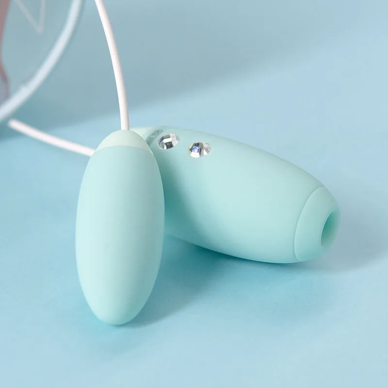 KISSTOY VV Jumping Egg Sucking Pussy Vibrator USB Charging Waterproof Adult Sex Toys For Stimulate The Clitoris G-point C-point