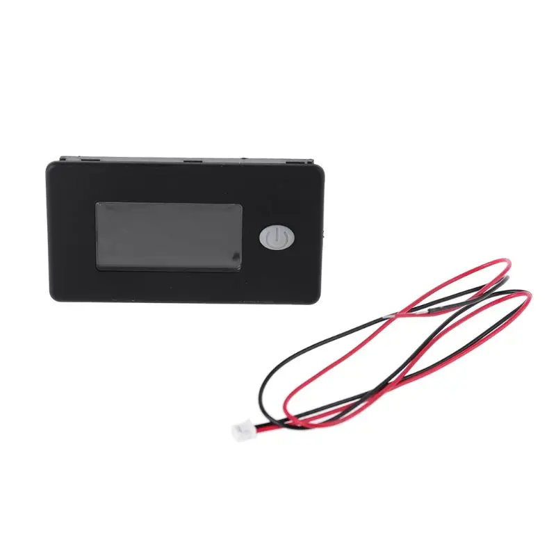 Imagem -04 - Li-ion Lifepo4-indicador de Capacidade da Bateria 12v 24v 36v 48v 60v 72 Display Lcd Voltímetro Medidor de Temperatura