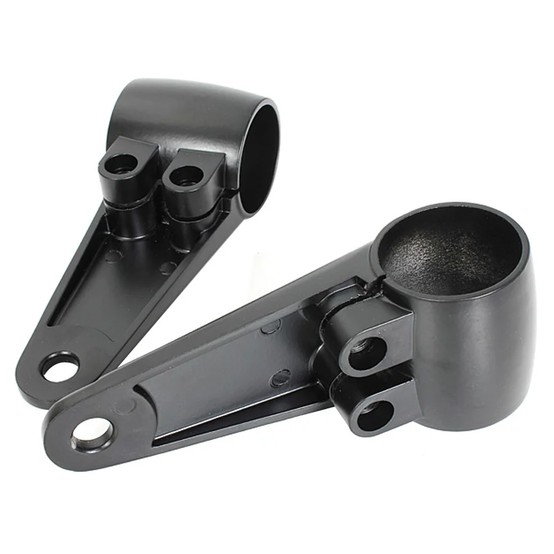 

New Black Motorcycles Headlight Mount Bracket Clamp Holder Metal Clip Fork 35mm 39mm 41mm For Harley Cafe Racer Chopper Bobber