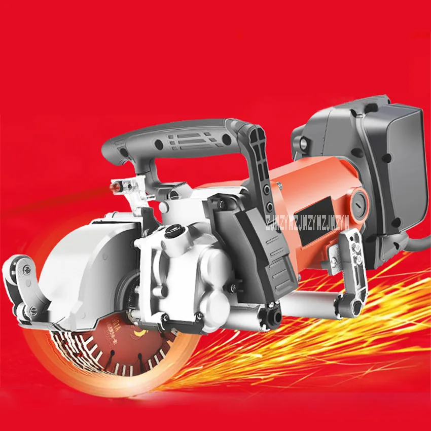 Điện Rãnh Cắt Tường Làm Khe Máy Chống Thấm Nước Tự Động Bê Tông Loại-8808 110 V/220 V 5900W