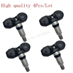 Sistema di monitoraggio della pressione dei pneumatici TPMS 4 per 2004 2005 2006 2007 AUDI A4 A6 A8 OEM # 4D0907275C 433MHz sensore pressione aria pneumatici