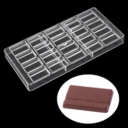 DIY Wholesale polycarbonate chocolate bar mold,  plastic pc candy mold ,  baking pastry dessert cake Decoration chocolate mold