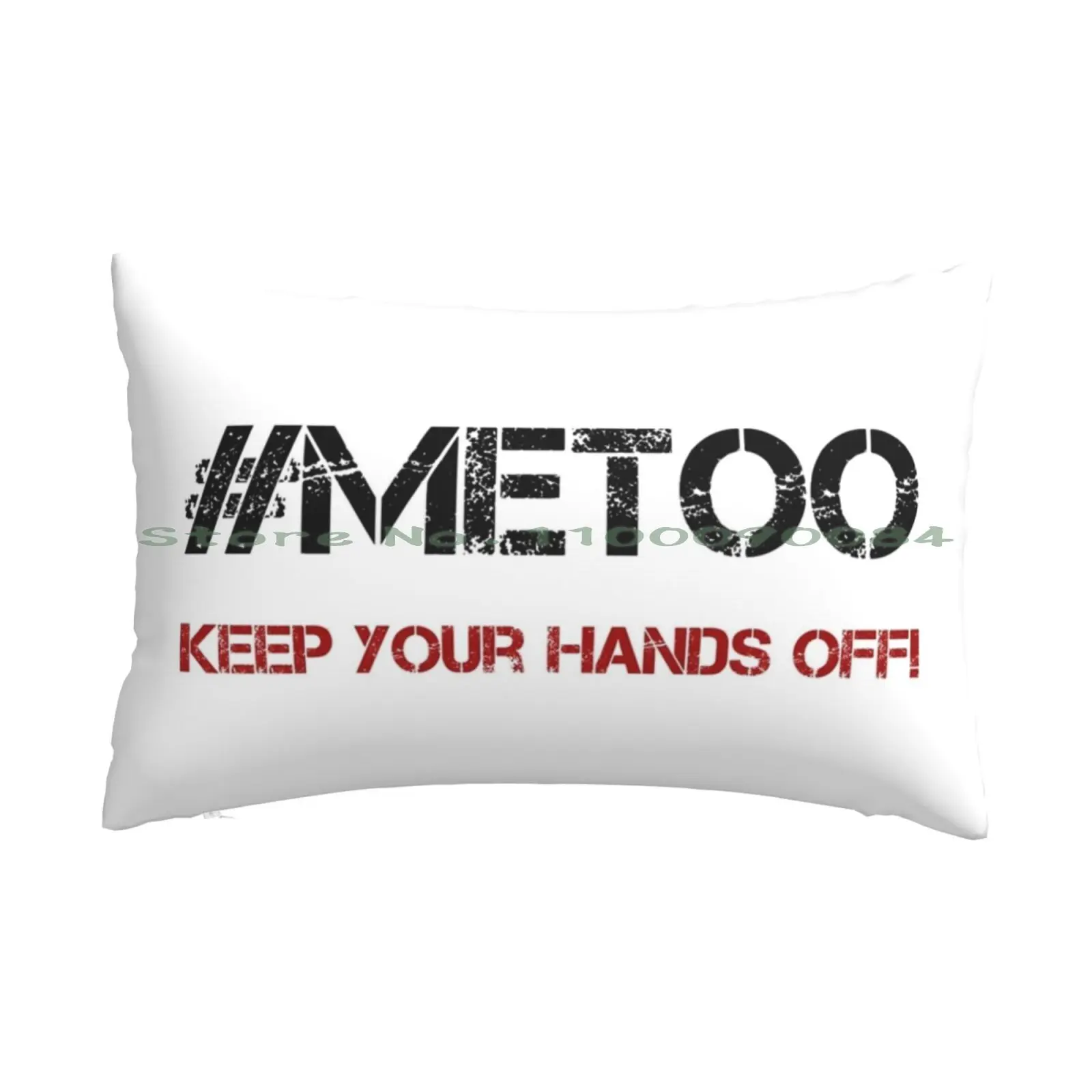 #metoo Keep Your Hands Off ... Pillow Case 20x30 50*75 Sofa Bedroom Hannah Montana Miley Cyrus Tv Show Program Long Rectangle