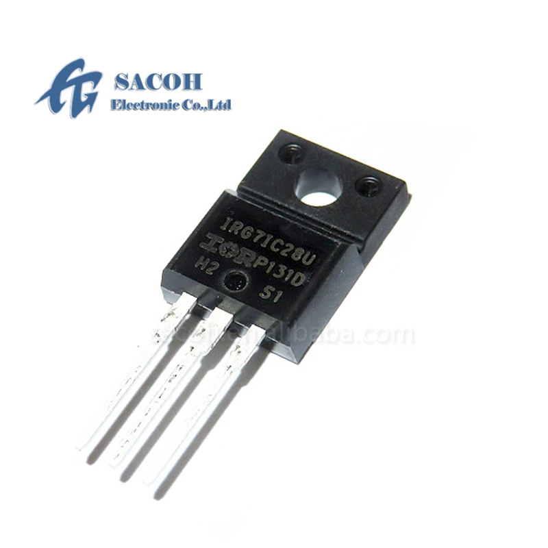 10Pcs IRG7IC28U or IRG7IC28UPBF IRG71C28U IRG7IC07FDH IRG7IC12FDH-188P IRG7IC12FDH TO-220F 25A 600V N-channel IGBT
