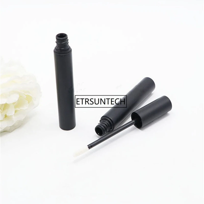 100pcs 5ml Black Empty Lip Gloss Tube Mini Liquid Batom Lip Serum Sleeping Mask Base Foundation Containers Bottle F3631