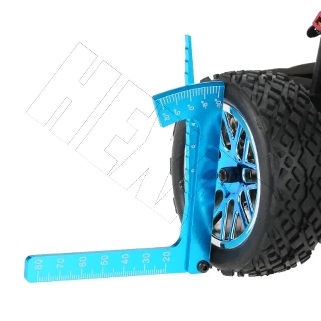 1/10 1/8 Adjustable Ruler RC Car Wheel Rim Camber Height Tires Angle Balance Rulers for Tamiya HSP Kyosho Shunting Tools