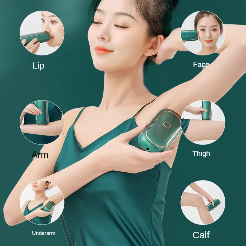 Free shipping Laser Hair Removal Device Portable IPL Photon Skin Rejuvenation Hair Removal Device Handheld and Portable