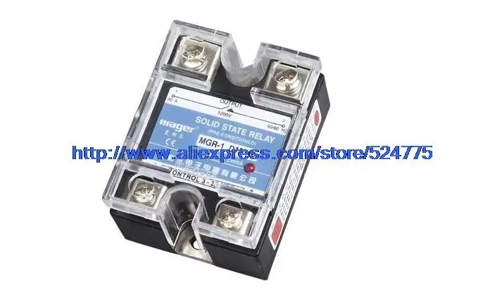 220v AC SSR-25DA single phase solid state relay for temperature Control