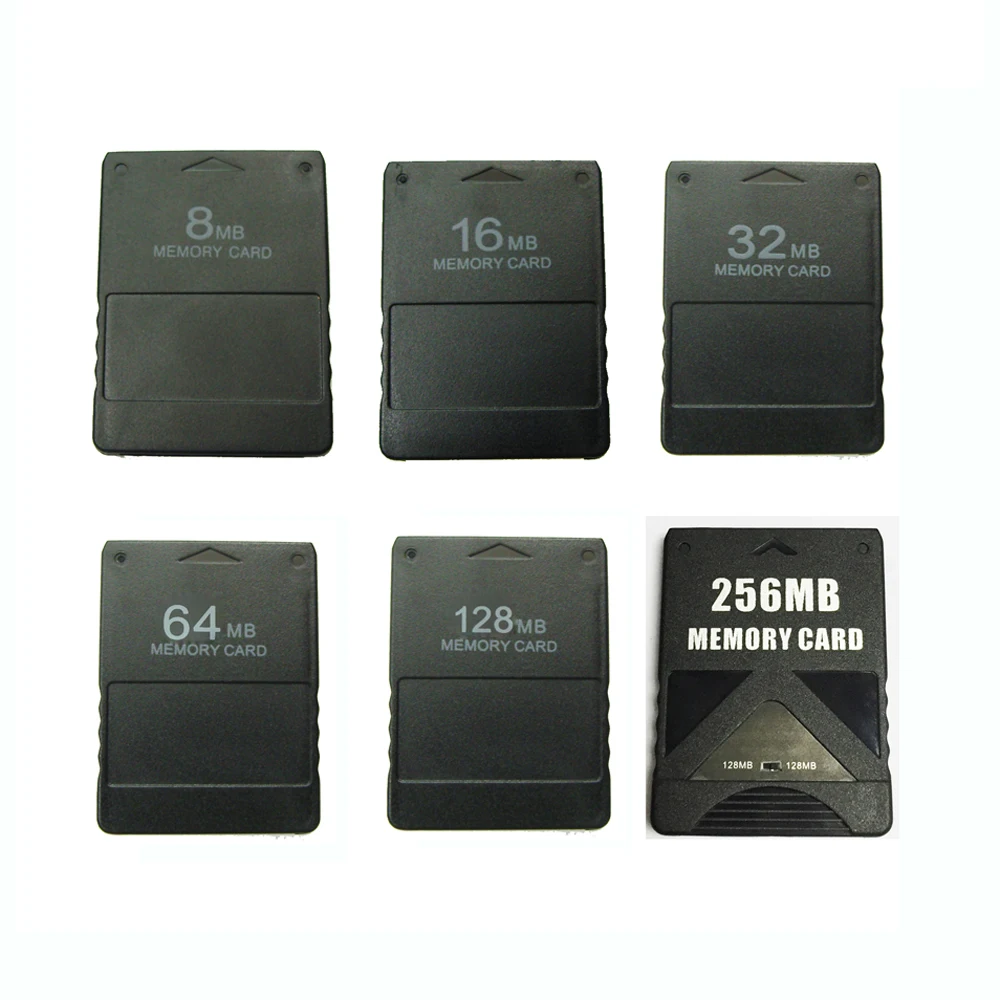 

100 pcs 8M/16M/32M/64M /128M/256M Memory Card Save Game Data Stick Module For Sony PlayStation 2 PS2 Extended Card Game Saver