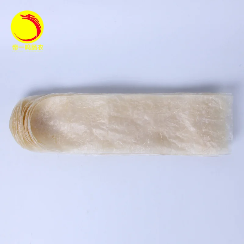 3 PCS Sausage Casing Sausage Stuffer Width 110mm Diameter 70mm Length 300mm Salsam Packing Home DIY Big Ham Sausage Shell Cover