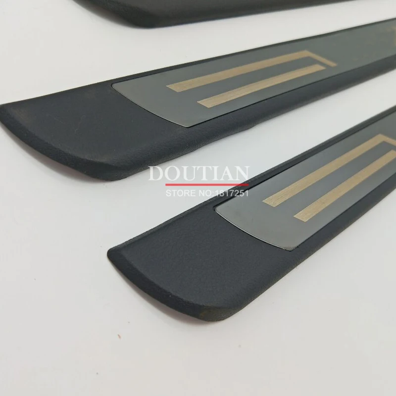 For vw tiguan mk2 2017 2018 2019 2020 2021 2022 Stainless steel scuff plate door sill Trim Car Accessories