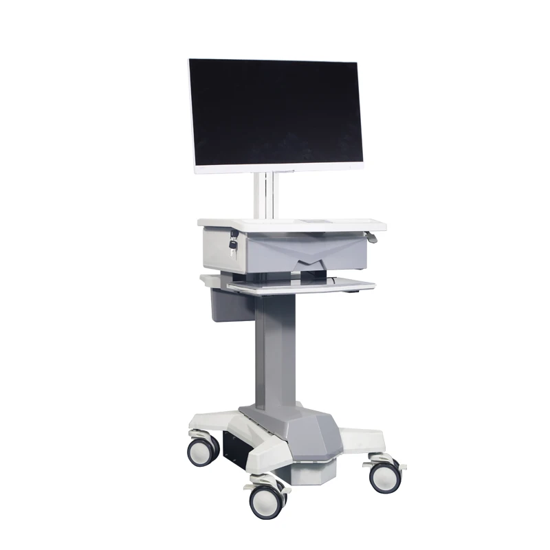 

All-in-One Computer Worstation Hospital Computer Cart medical trolley cart