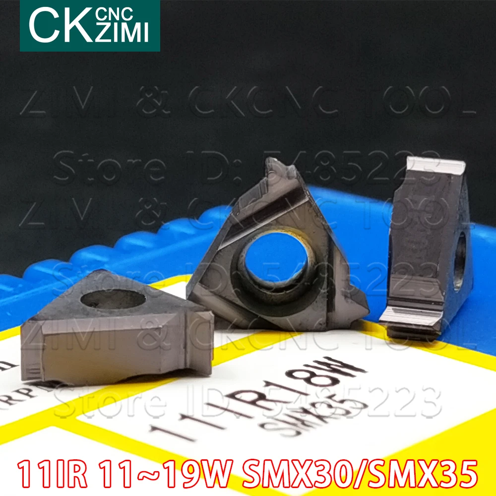 11IR 11W 14W 18W 19W SMX30 SMX35 60 grad interne externe gewinde Einsatz drehen werkzeuge CNC hartmetall arbide holz drehen Einfügen