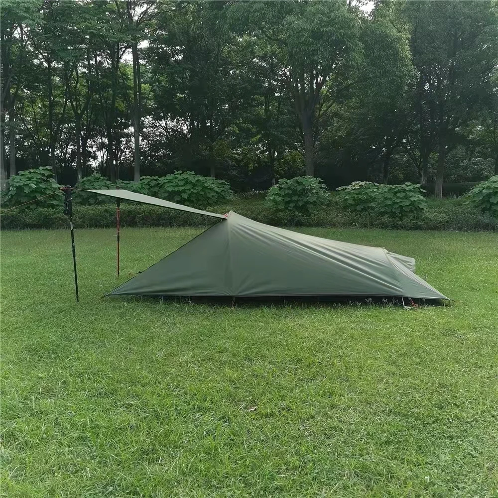 

Палатка Bivy для одного человека, легкая палатка Rainfly, 1,3 кг, палатка для походов с сумкой для переноски, туннельная палатка