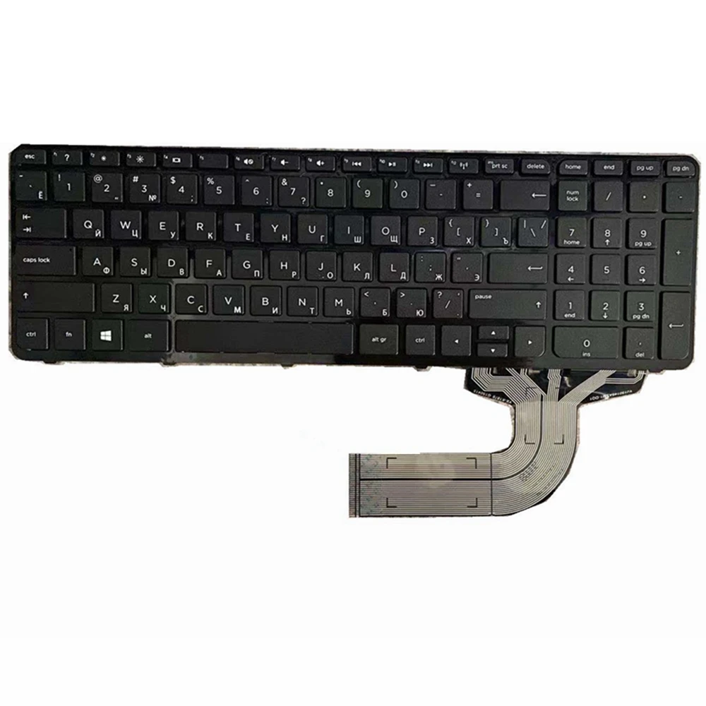 Russian Keyboard FOR HP pavilion 15-N 15-E 15E 15N 15T 15 t -N 15-N000 N100 N200 15-E000 15-E100 RU laptop keyboard with frame