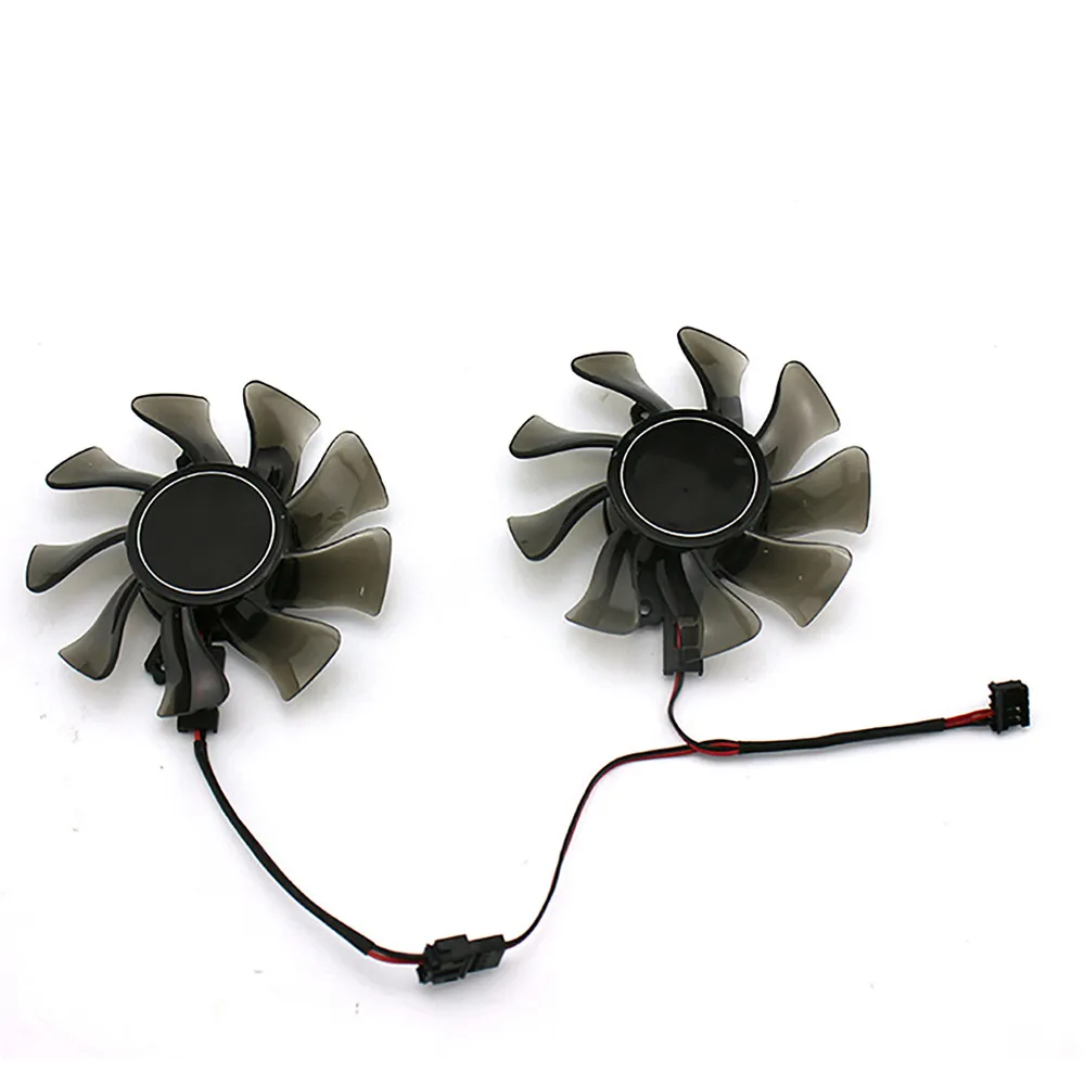 واحد/مزدوج مروحة المبرد برودة استبدال مراوح التبريد ل GTX1050 1050ti ألعاب بطاقة جرافيكس