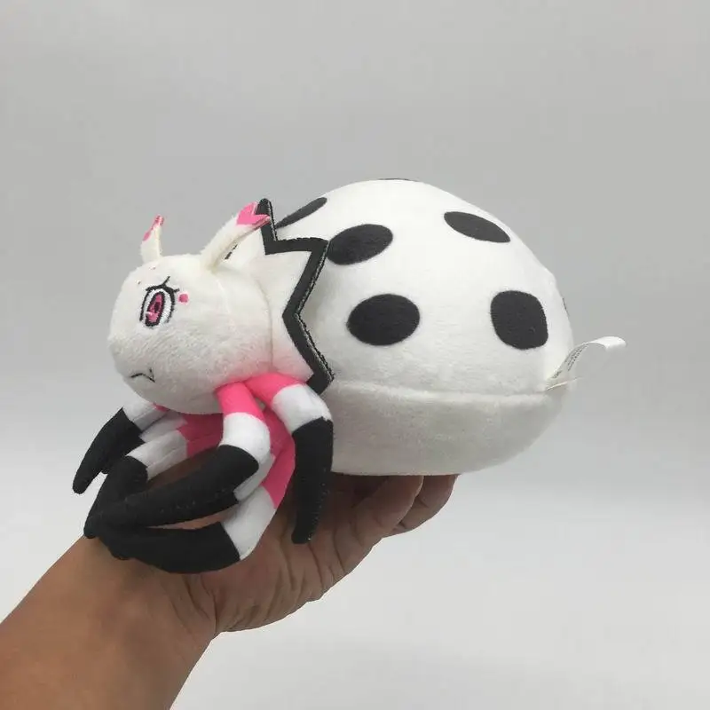 Homem-Aranha Boneca De Tecido Branco Brinquedo De Pelúcia, Como Anime Circundante, Curar Insetos, Reencarnação, Bonito, 18cm, Novo