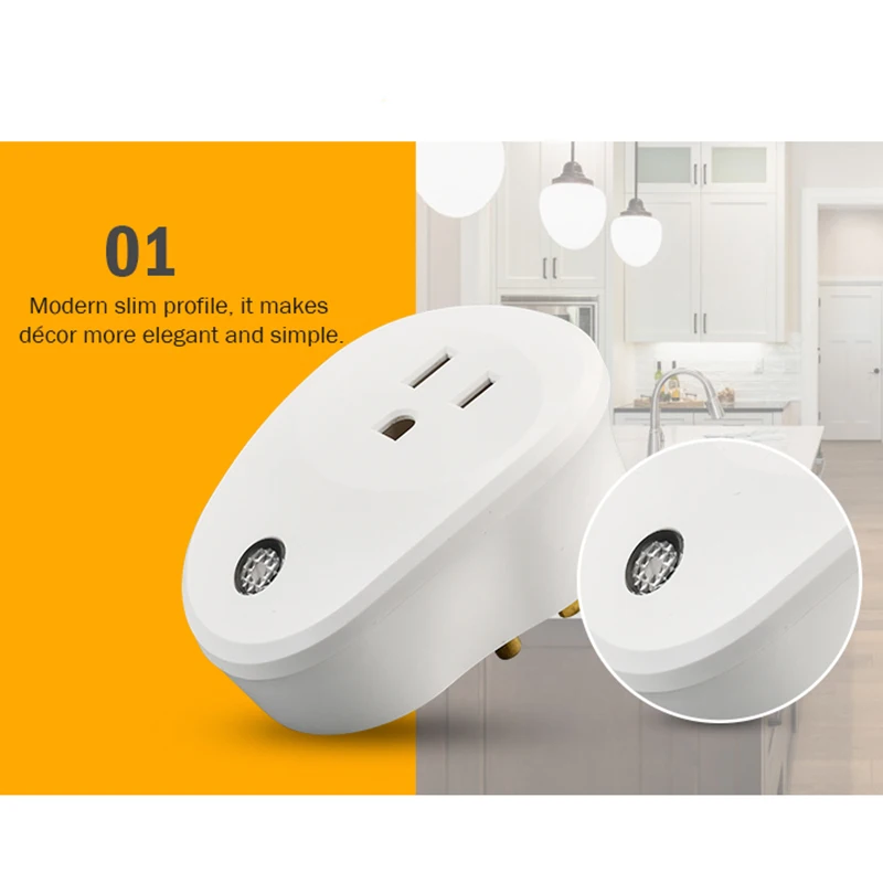 TUYA EU UK US WiFi Smart plug adapter wifi power socket wireless Remote Control switch 802.11n