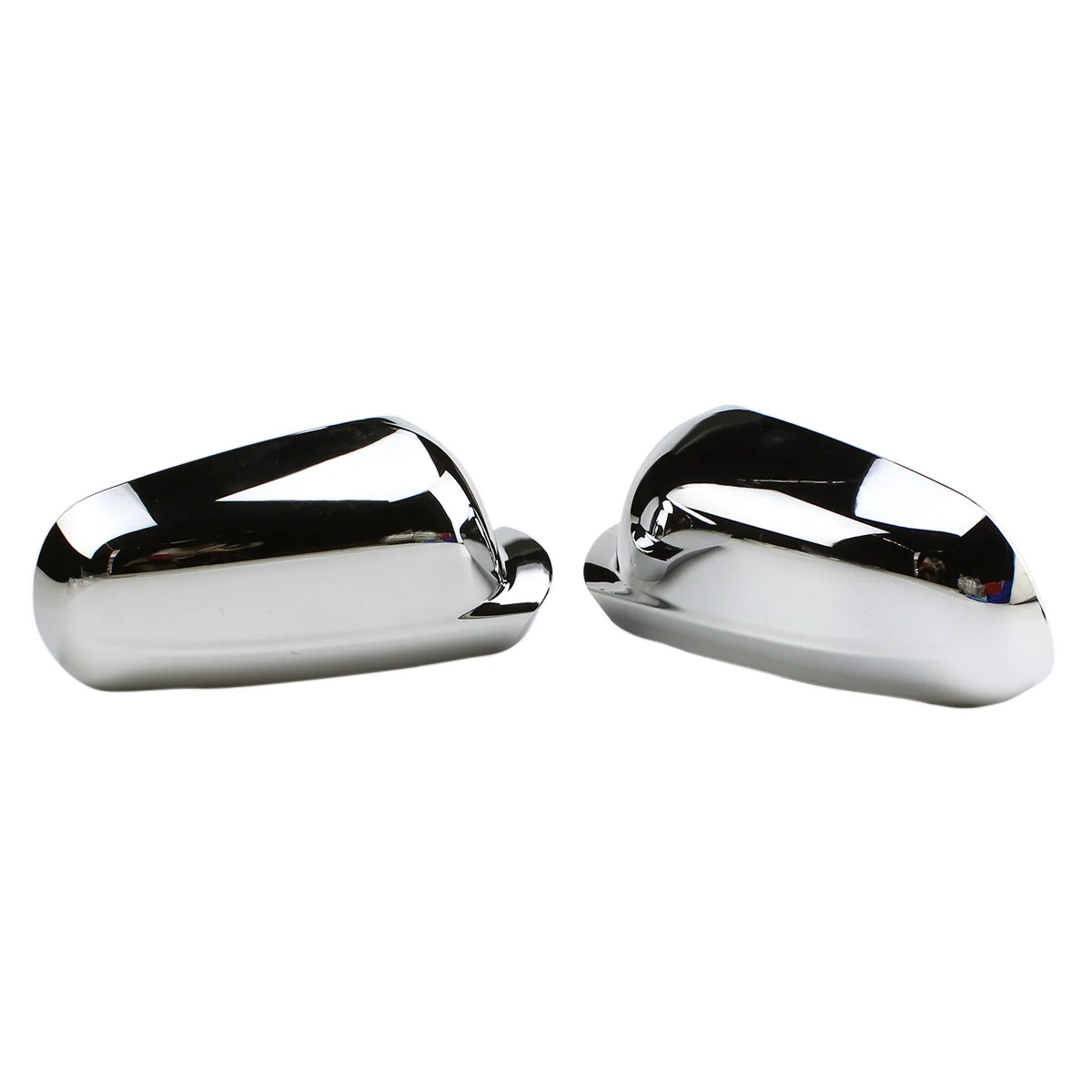 For Golf 4 MK4 Bora 1998 Rearview Mirror Cap Side Wing Mirror Shell Cover Housing 2000 2001 2002 2003 2004 Chrome Car Accessory