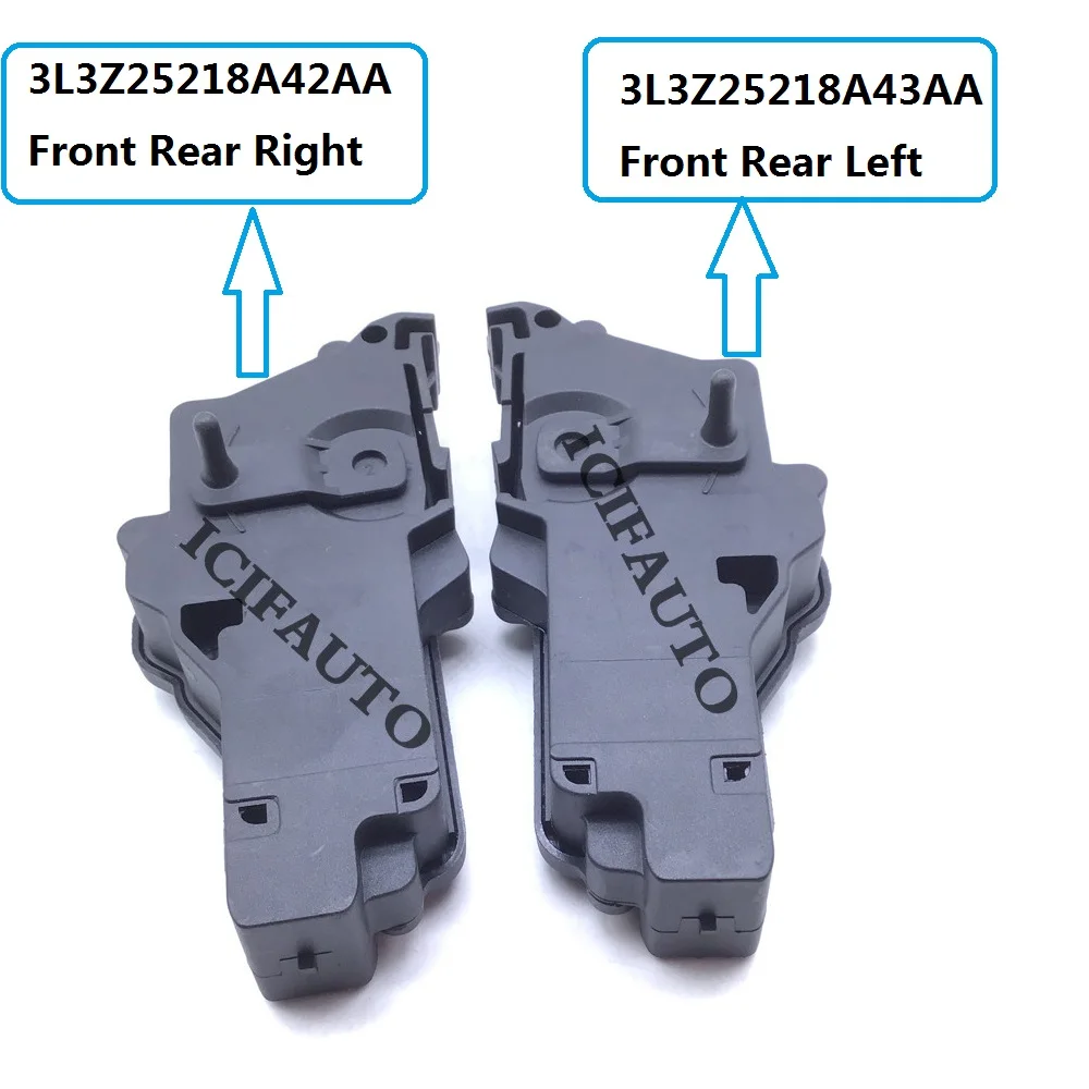 

Привод дверного замка 3L3Z25218A43AA 3L3Z25218A42AA, левый правый водительский боковой замок для Mercury Ford F150 F250 F350 Ranger Taurus