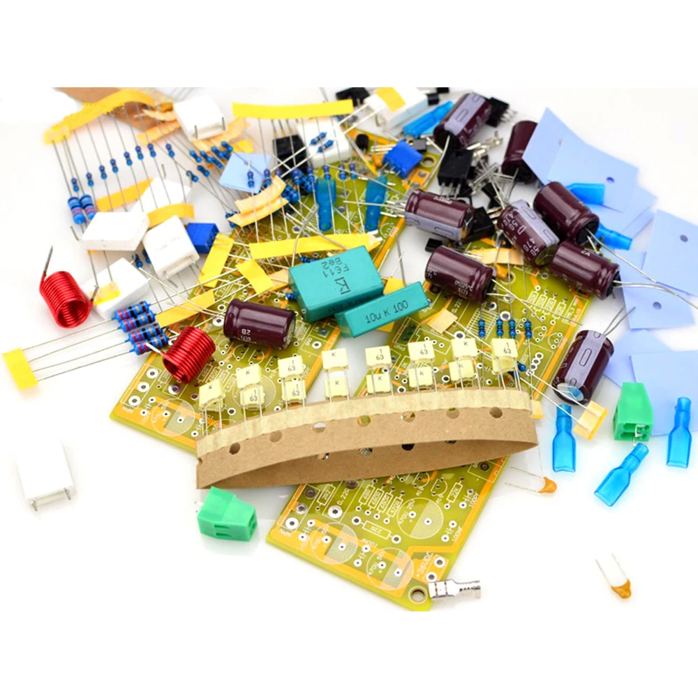 Одна пара SYM5-3 100 Вт комплекты для самостоятельной сборки с высоким коэффициентом наклона, двухканальный класс AB, усилитель мощности после сцены, Плата усилителя звука