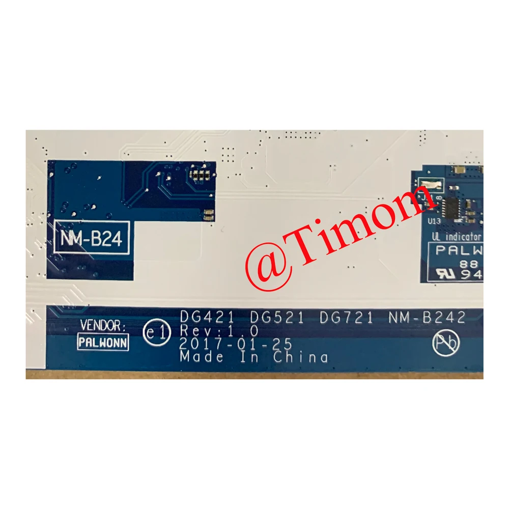 Imagem -04 - para 32015ikb 80xl 80ye Ideapad 320-17ikb 80xm Independente Mainboard Nm-b242 5b20q11977 5b20n86431 5b20n86618 I37130u I3-7100u