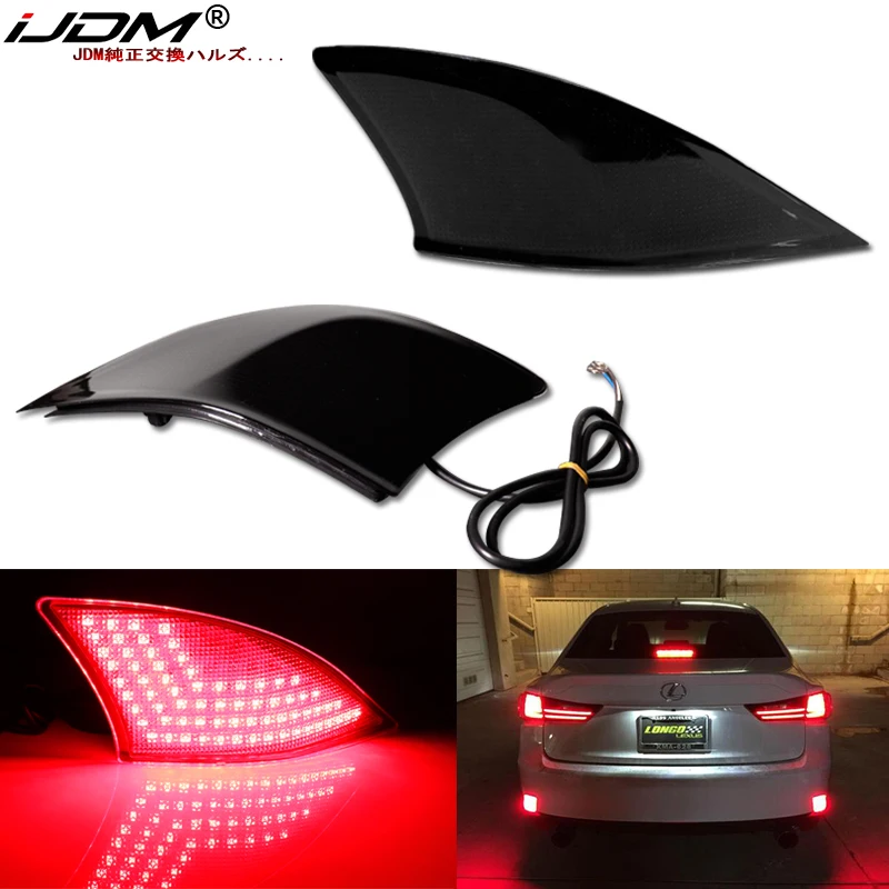 IJDM para 2014-2020 Lexus IS250 IS350 IS F Sport reemplazar la función del parachoques como luces de freno adicionales/luces traseras/luces