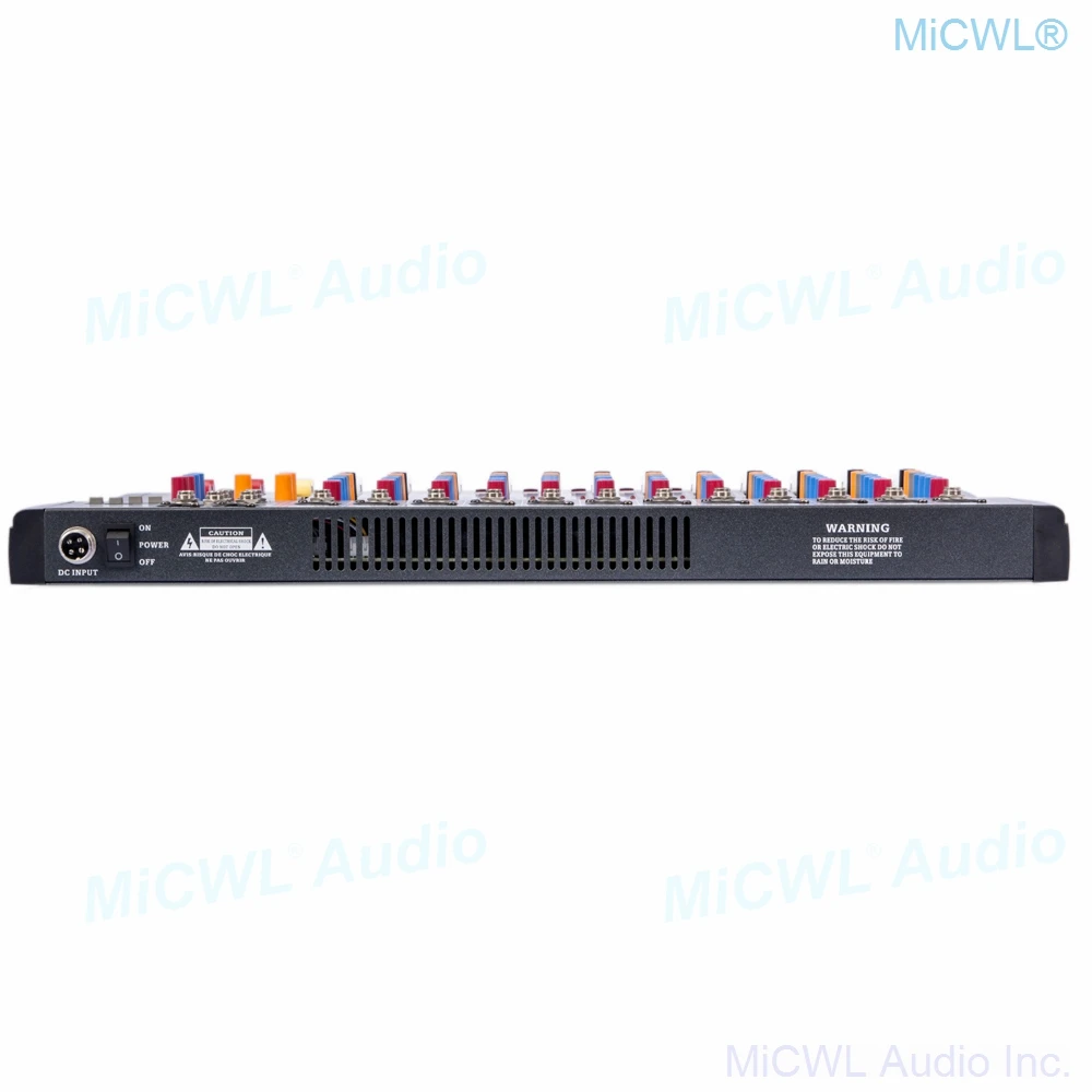 높은 품질 8 마이크 채널 블루투스 믹싱 콘솔 사운드 믹서 48V USB DSP MiCWL CT800