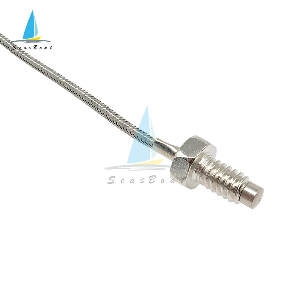 M6สกรูKประเภท1M 2MสายThermocouple Temperature SensorสำหรับอุตสาหกรรมอุณหภูมิController 0-800C Sensor Probe