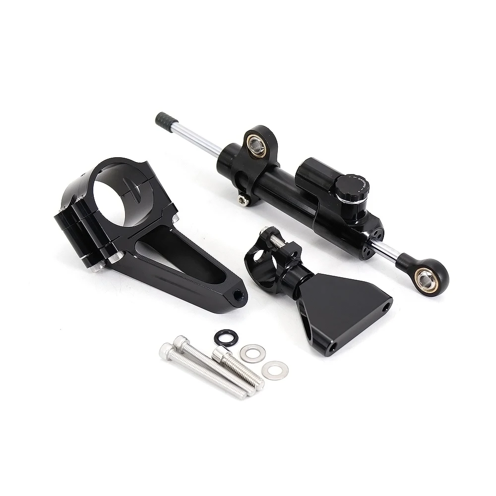 Motorcycle Adjustable Steering Stabilizer Damper Mounting Bracket Support Kit For HONDA CBR600 CBR 600 F4i 1999-2007