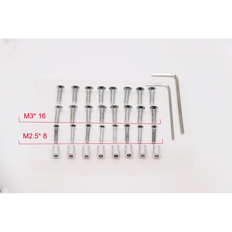 4 Pcs Motor Mount Base Protector Guard Cover Aluminum Reinforcement Plate Tools  for DJI Phantom 2 3 Drones