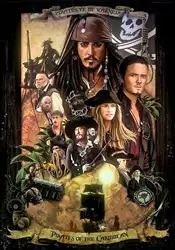 JMINE Div 5D Caribbean Pirates Ship Sea Ocean Full Diamond Painting cross stitch kits art Scenic 3D paint by diamonds