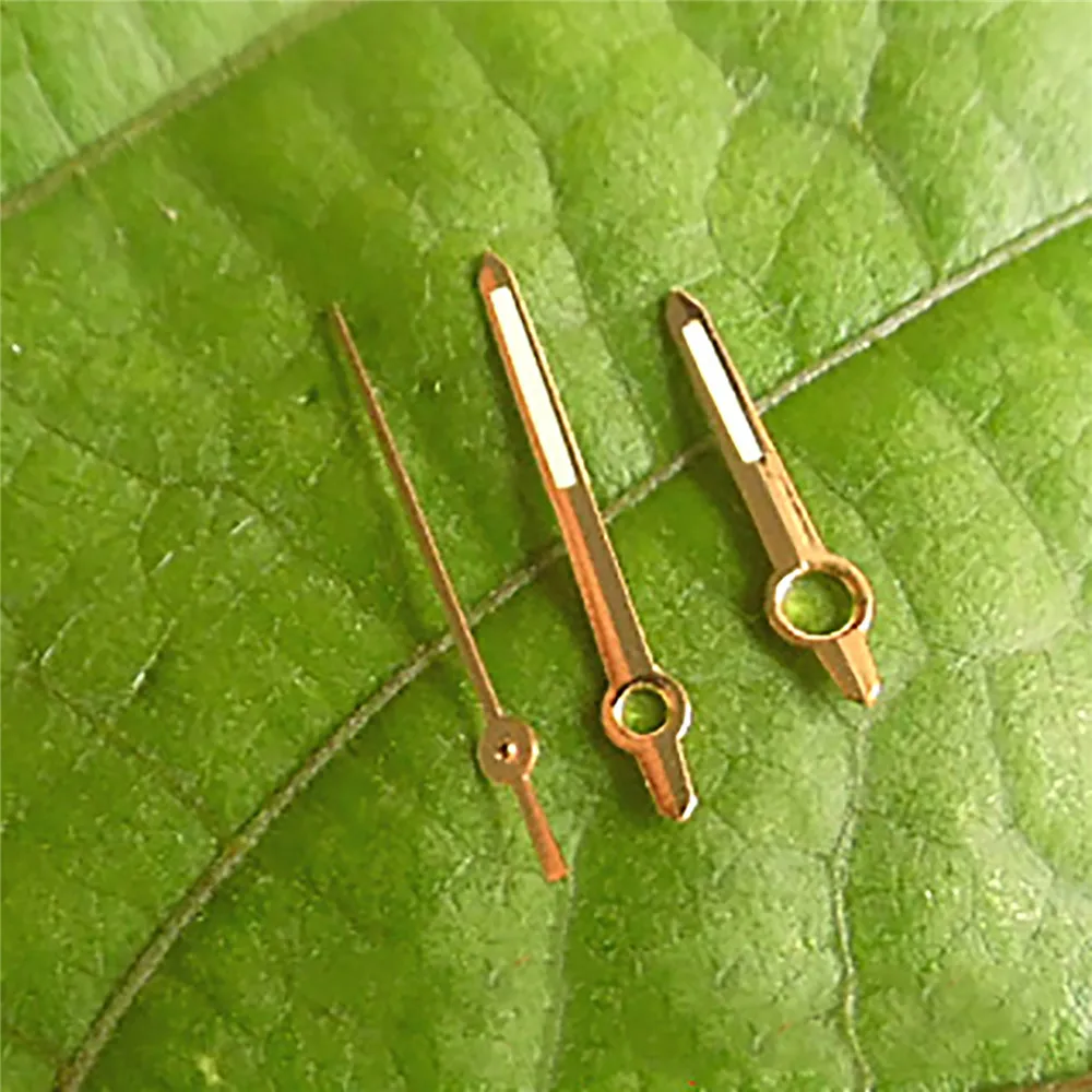 Sword-Shape Watch Hands 3-needle Watch Pointer for 8200 Watch Movement Repair Parts