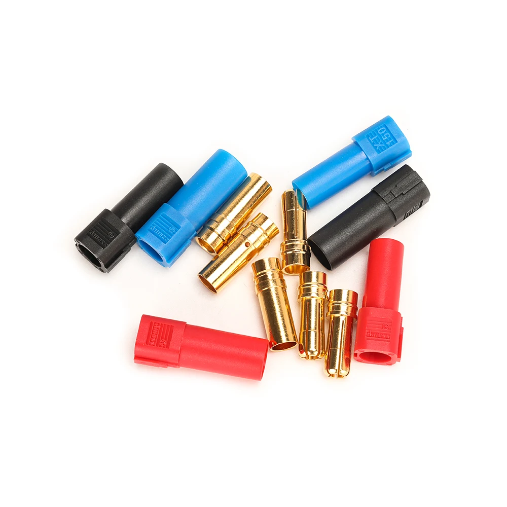 

3 pair XT150 AMASS Connector Adapter 6mm Male/Female Gold Plating Plug High Rated Amps For RC Model LiPo Battery